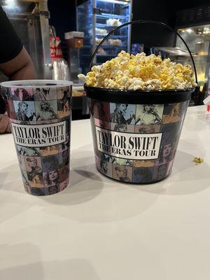 Specialty Popcorn Bucket and Drink Cup