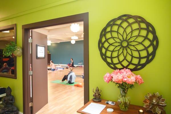 We welcome you to our spacious studio. Offering Yoga options for all, we will help you find the method most suited for your current needs.