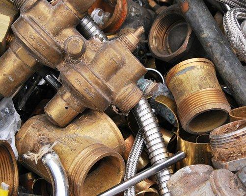 We buy brass, copper, and more! Contact us to pick-up your nonferrous metals.