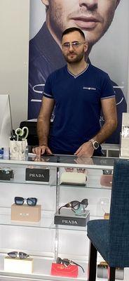 Owner/Optician Isaac