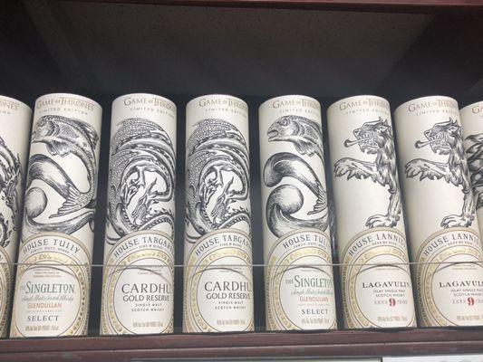 Game of Thrones Scotch Collection!