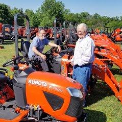 The face of a satisfied Kubota customer.