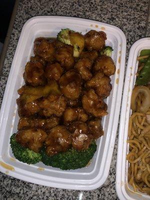 Orange chicken