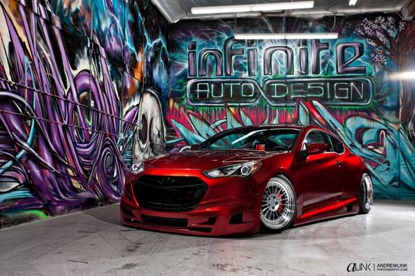 My Hyundai Genesis built at Infinite Auto Design