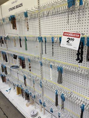 Bead aisle