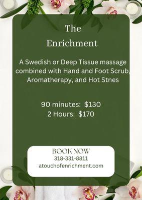 Massage Day combo booking