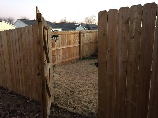 Modern Fence of NWA