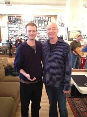 Patrick Sundlof and Paul Reed Smith of PRS