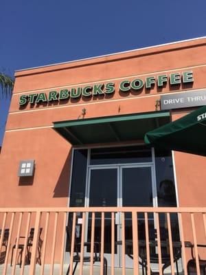 Starbucks is located on this Route 66 promenade