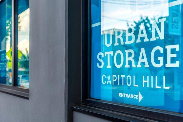 Storage lockers in Seattle, WA.