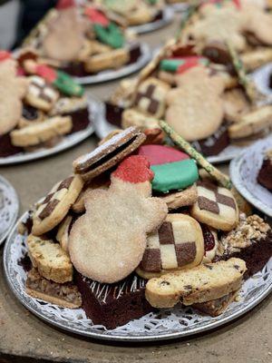 Large Holiday Cookie Trays