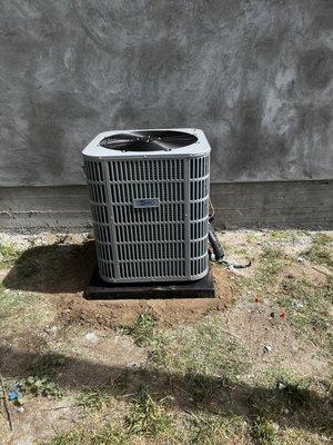 New condenser install