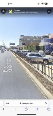 Address is Pontius avenue, but locals  are familiar with its loudly colored look from Sepulveda Boulevard.