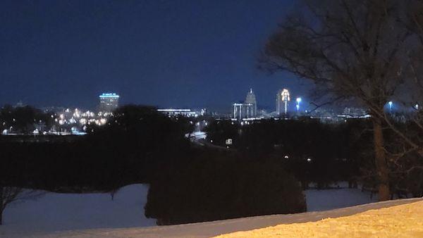 Overviews of Battle Creek from near E. Columbia Ave.