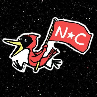 NC Bird with Flag. This could be my next full stomach tatooo.