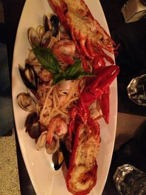 Seafood pasta