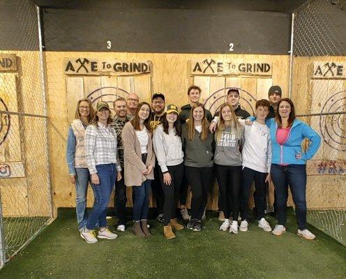 Axe throwing in Sioux City