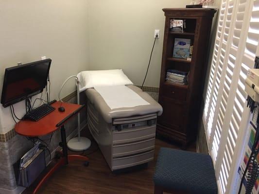 An exam room