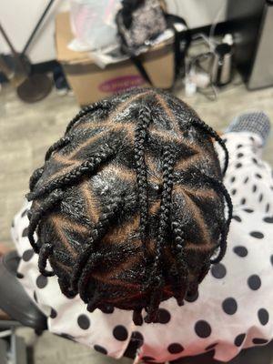 Box braids ( $120 )