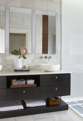 The Master Bath at the Back Bay Townhouse Renovation.