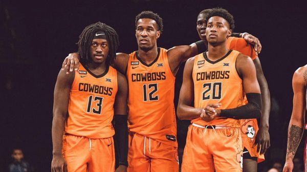 Oklahoma State at the Barclays Center in Brooklyn, 2019.