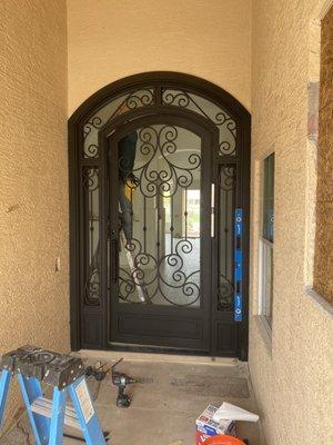 Custom Landmark Iron door