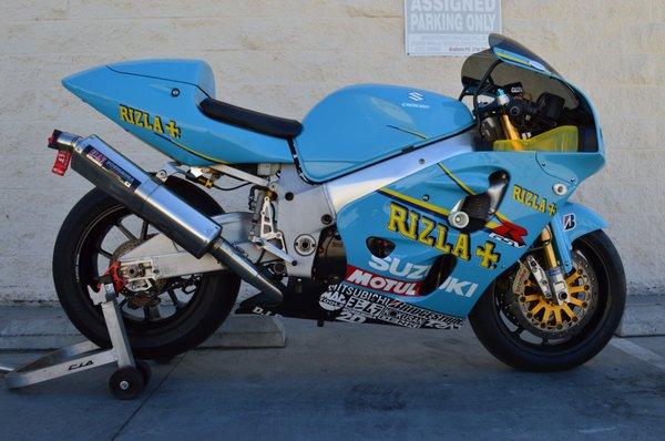 Gsxr built here at Mootgpwerks