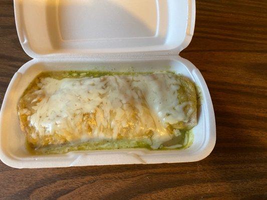 Wet Carne Asada Burrito