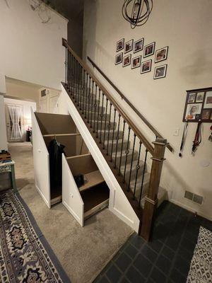 Under stair storage