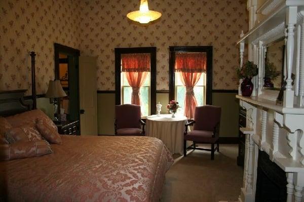 Freedom Room with King bed and private bath.