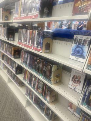 DVD and Blue Ray videos to rent out for free!