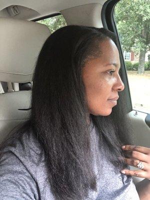 #MichelleScottSalon gifted hands for natural hair. I've been outside twice and it survived the Georgia humidity.