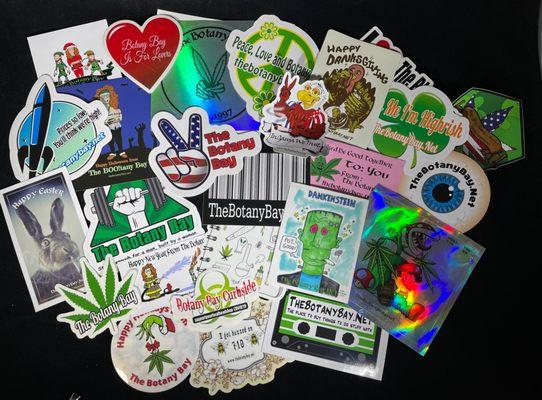 Do you collect the free Botany Bay monthly stickers? We do!