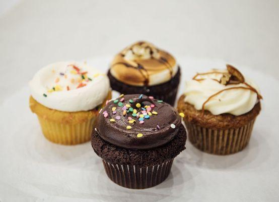 Variety cupcakes for office dessert catering