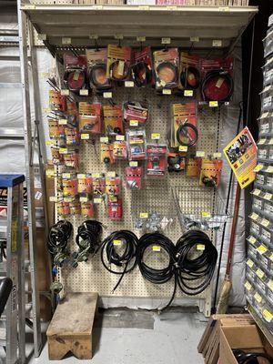 Propane tank connectors and supplies