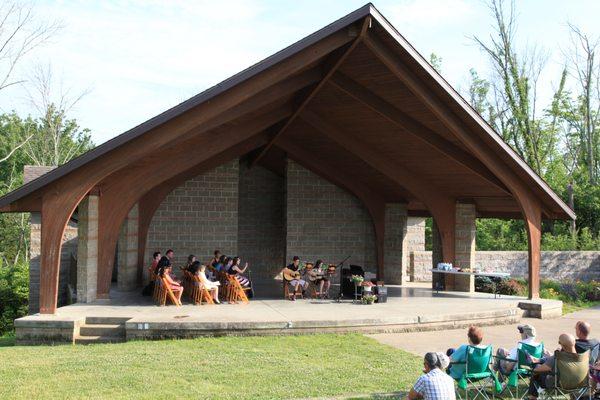 Summer Recital at Keehner Park.