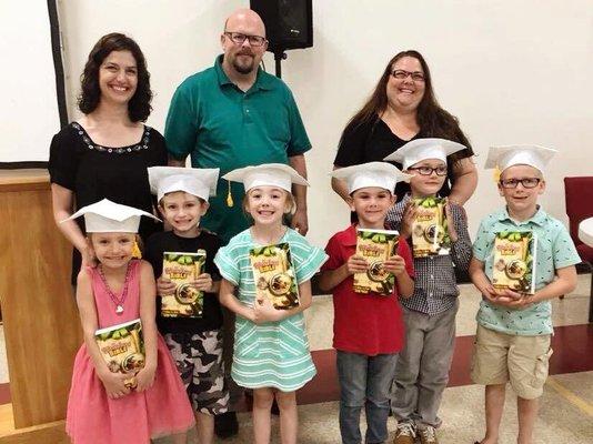 Graduating to Children's Church