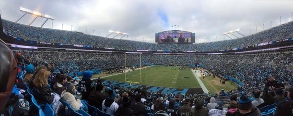 Panthers vs. Seahawks playoff game - great time by some of The Premier Team agents and staff!