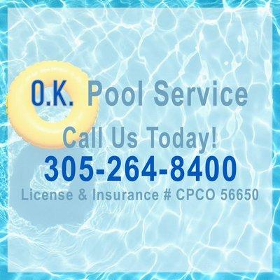 Call us today for your pool service and resurfacing needs!