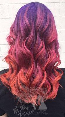 Sunset hair