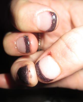 absolute worst manicure ive ever gotten