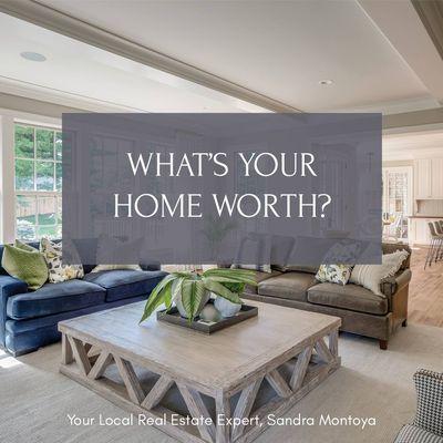 Do you know how much your home is worth in today's market? Contact me today for a free, no-obligation home evaluation to find out! You could