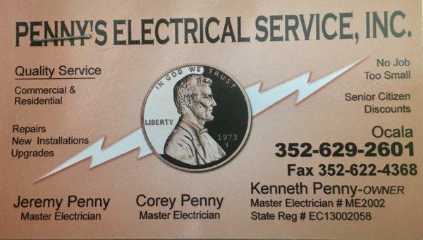 Penny's Electrical Svc