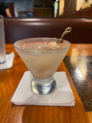 Lychee martini