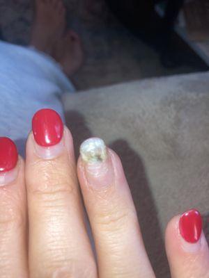 Rotten nail