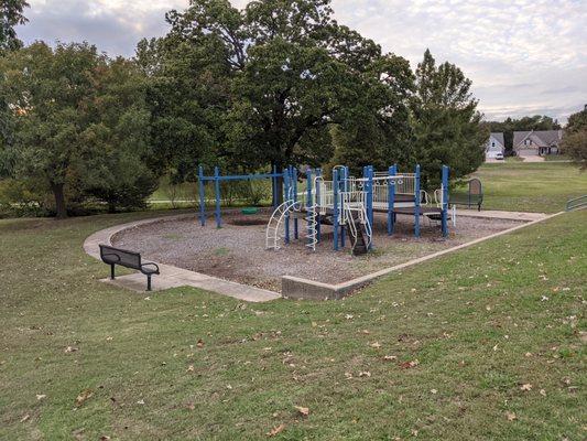 Playground at Robert J Riggs Jr Park, Tulsa