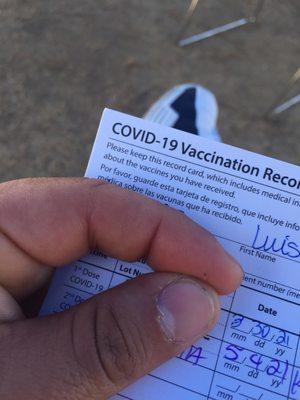 Yes fully vaccinated against Covid