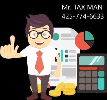 We're here to help with your Taxes!  Personal, Business, Corporation, Estate... We can help!