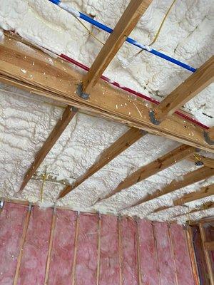 Spray Foam Insulation -- an AMAZING upgrade to new and existing homes to help save on your energy bills!