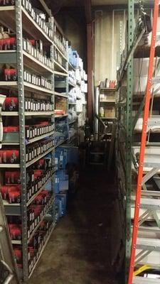 Full parts inventory to reduce wait time.